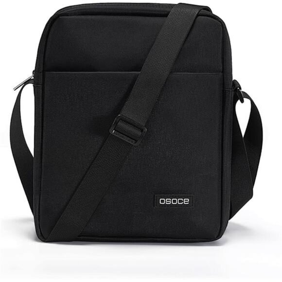 Water Resistant Messenger Bag for Men Crossbody Shoulder Bag Business Office Tra - Picture 7 of 7